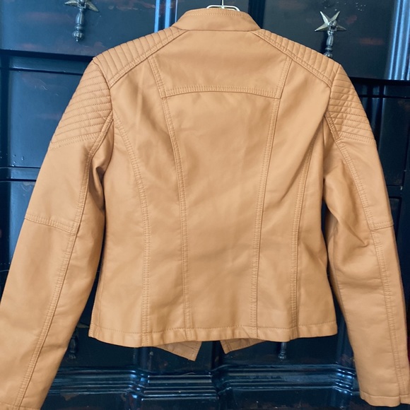 Brand New Faux Leather Jacket! By Mark and Morten. - Picture 3 of 5